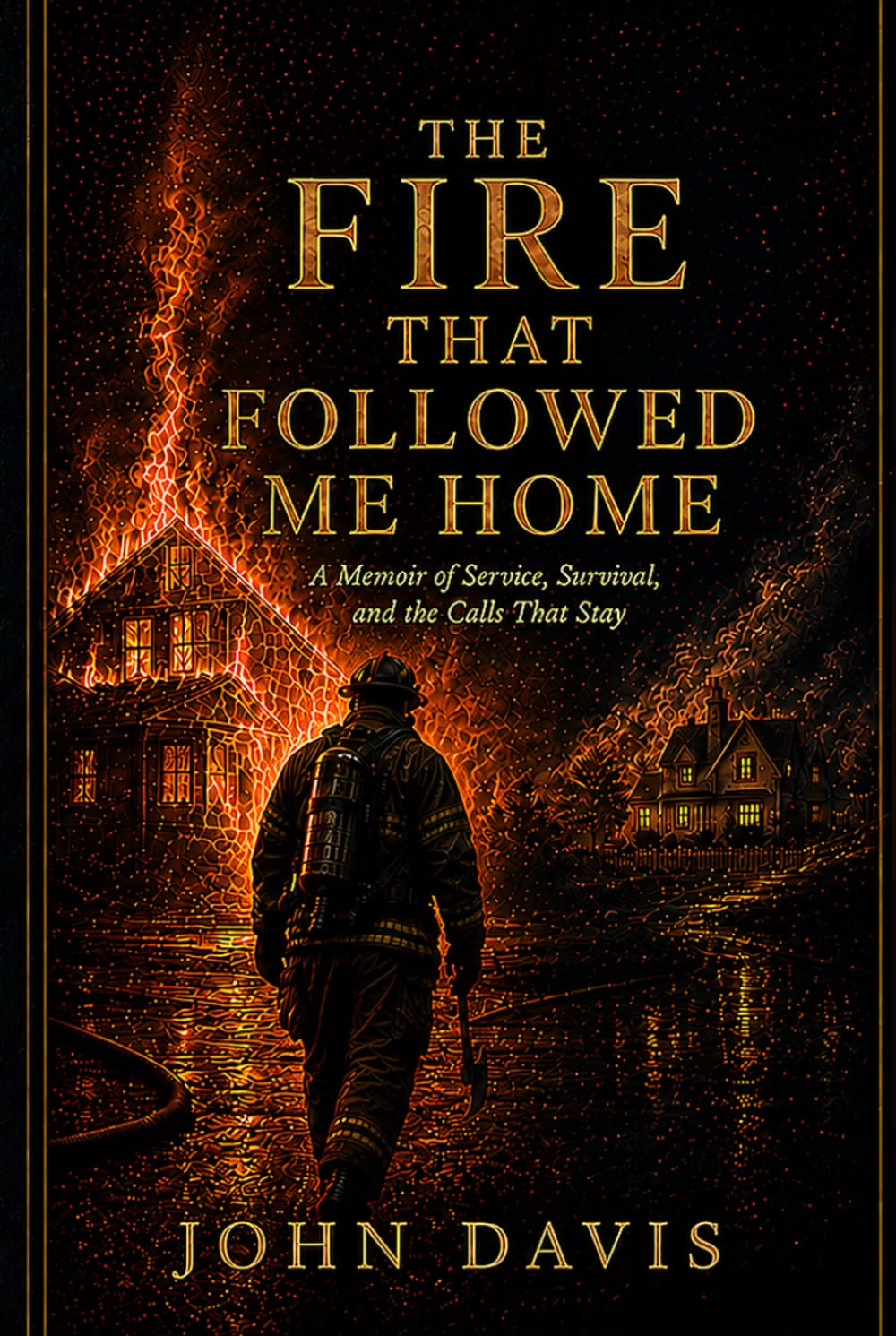 Cover of The Fire That Followed Me Home by John Davis